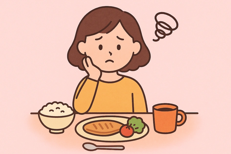 「味がわからない」と食卓がつらくなる前に